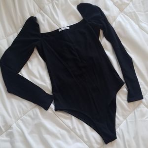 Reformation Gaia Long Sleeve Body Suit Small